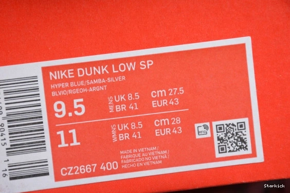 CZ2667-400 Low (2020) Samba Nike Dunk 0125